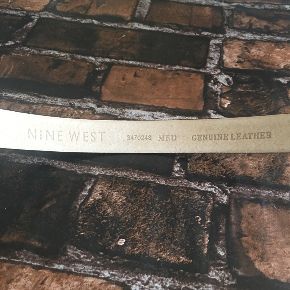 Nine West Brown Leather Belt - Picture 4 of 6